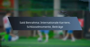 Saïd Benrahma: Internationale Karriere, Schlüsselmomente, Beiträge